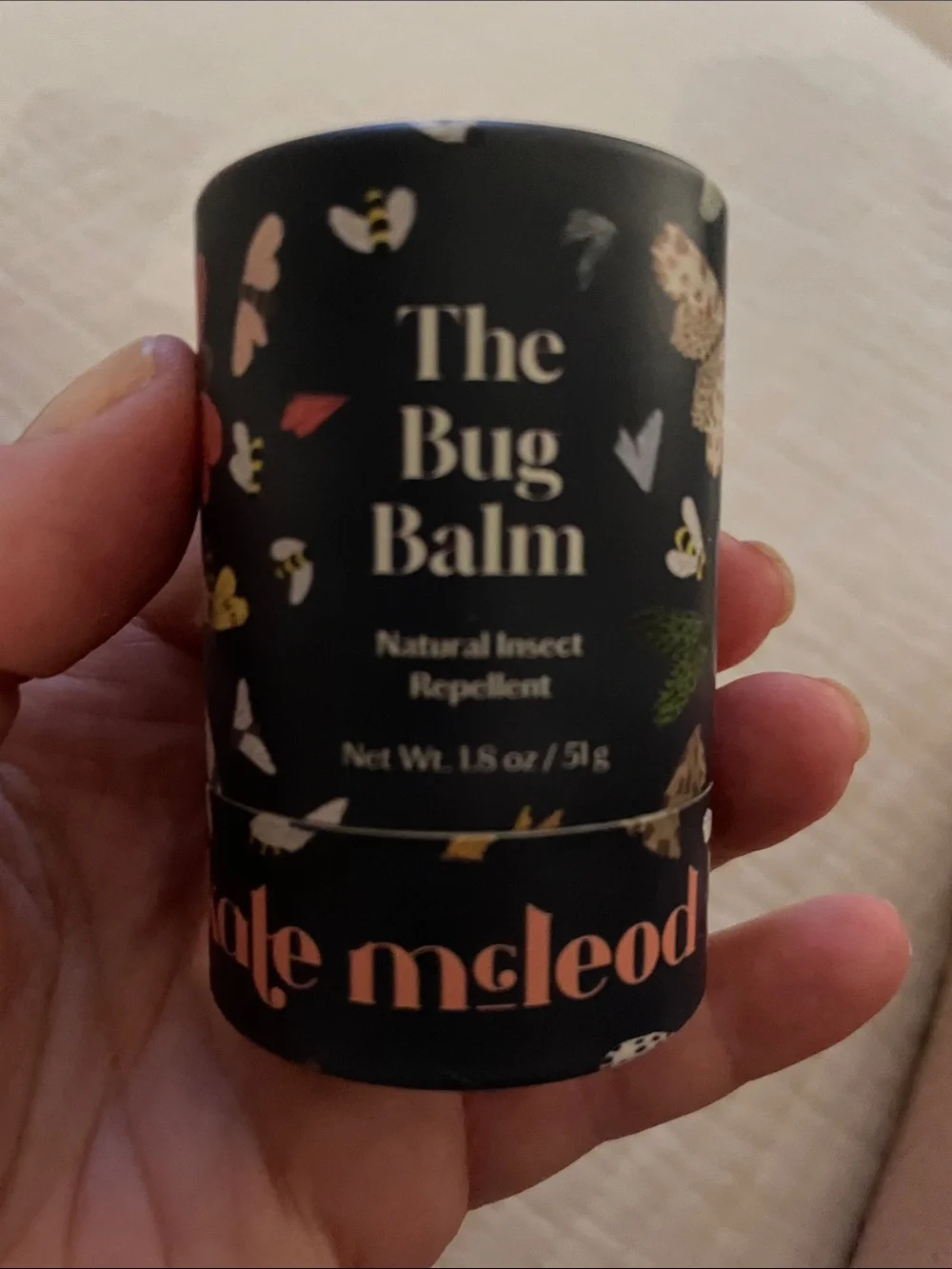 Kate McLeod The Bug Balm Natural Insect Repellent - Black